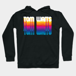 Retro Tom Proud Personalized Name Gift Retro Rainbow Style Hoodie